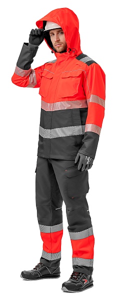 HELIOS hi-vis mid-weight high-visibility windbreaker