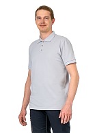 Polo shirt, silver