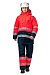 FLAMEGUARD winter work suit for protection against oil, petroleum products, limited flame exposure, acids and alkalis, antistatic, waterproof, hi-vis, GORE-TEX PYRAD