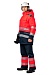 FLAMEGUARD winter work suit for protection against oil, petroleum products, limited flame exposure, acids and alkalis, antistatic, waterproof, hi-vis, GORE-TEX PYRAD&reg;