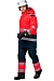 FLAMEGUARD winter work suit for protection against oil, petroleum products, limited flame exposure, acids and alkalis, antistatic, waterproof, hi-vis, GORE-TEX PYRAD