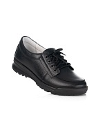 SVETA ladies low ankle shoes, black