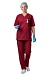 OMEGA men's/ladies scrub top