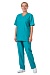 OMEGA men's/ladies scrub top