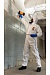 CLEENGUARD 40 bib overall, white