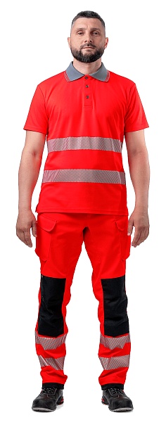 HELIOS hi-vis polo shirt