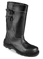 VOLT insulated high-leg boots with elongated collar