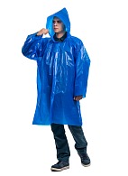 LUX raincoat, polyethylen, blue