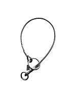 AP002 stainless steel anchor sling with soft eyes, with a large ring and a small ring, available sling length is 0.8m