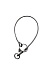 AP002 stainless steel anchor sling with soft eyes, with a large ring and a small ring, available sling length is 0.8m