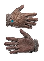 MANULATEX WILCO chain mail glove, without an arm guard, with stainless steel spring (size 6-6.5)