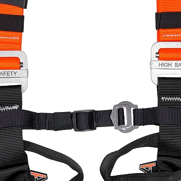 FLAGMAN HS-60R full body harness with an integrated seat belt and rescue elements for fall restraint and positioning, size 2