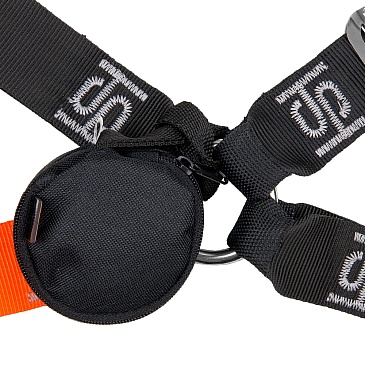 FLAGMAN HS-60R full body harness with an integrated seat belt and rescue elements for fall restraint and positioning, size 2