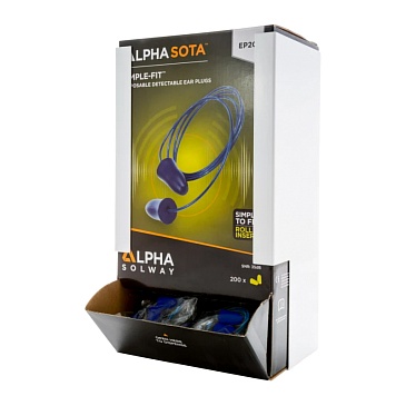 EP20 Corded Metal Detectable Earplugs