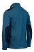 ACTIVE fleece knit jacket, blue melange