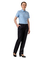 FLEX-T short sleeve lady's blouse, blue