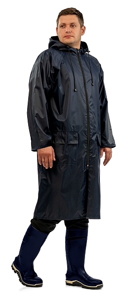 SCAT raincoat, navy blue