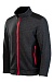 ACTIVE fleece knit jacket, gray melange