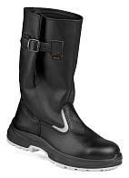 BUILD knee-high boots, with steel protective caps