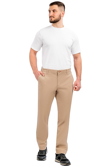 &quot;EXPO&quot; Men's Chino Trouser (Beige)