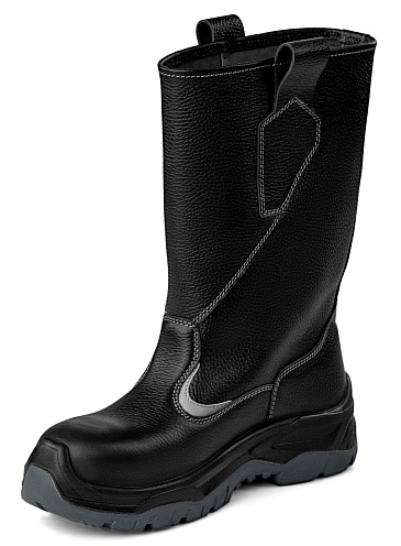 TECHNOGARD-2 high ankle leather boots with inside composite toe cap, non-metallic anti-puncture midsole